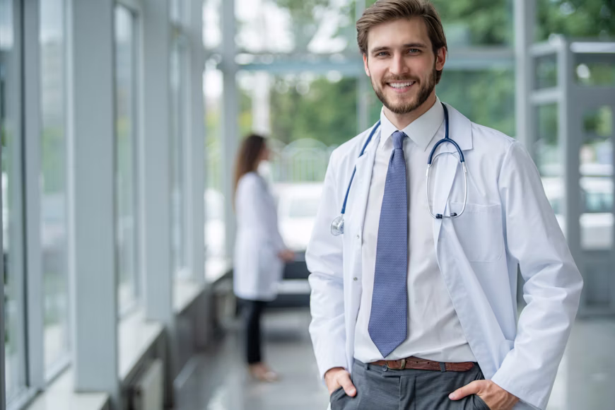 Male doctor portrait